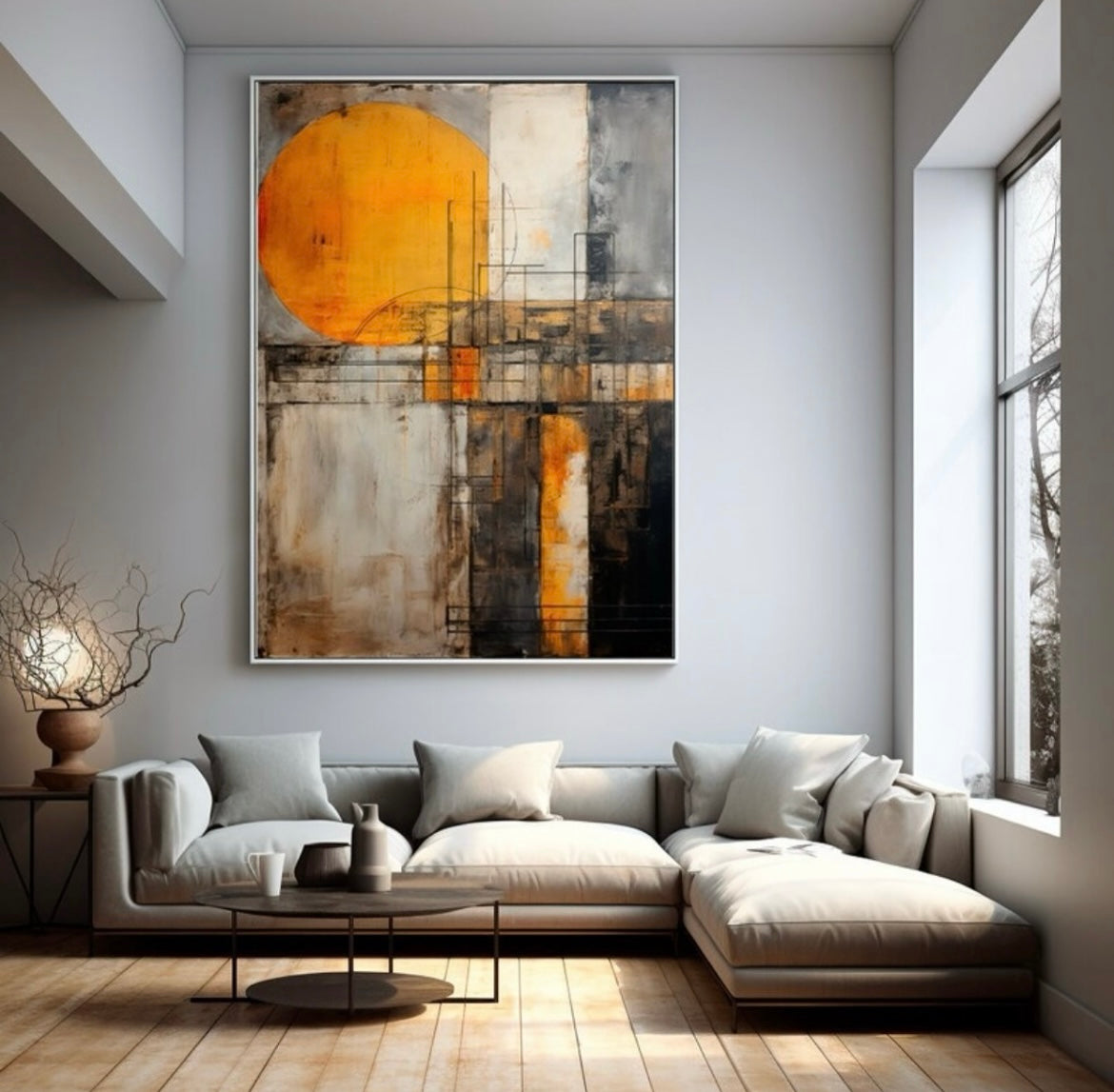 Stylist Obstruct Wall Frame