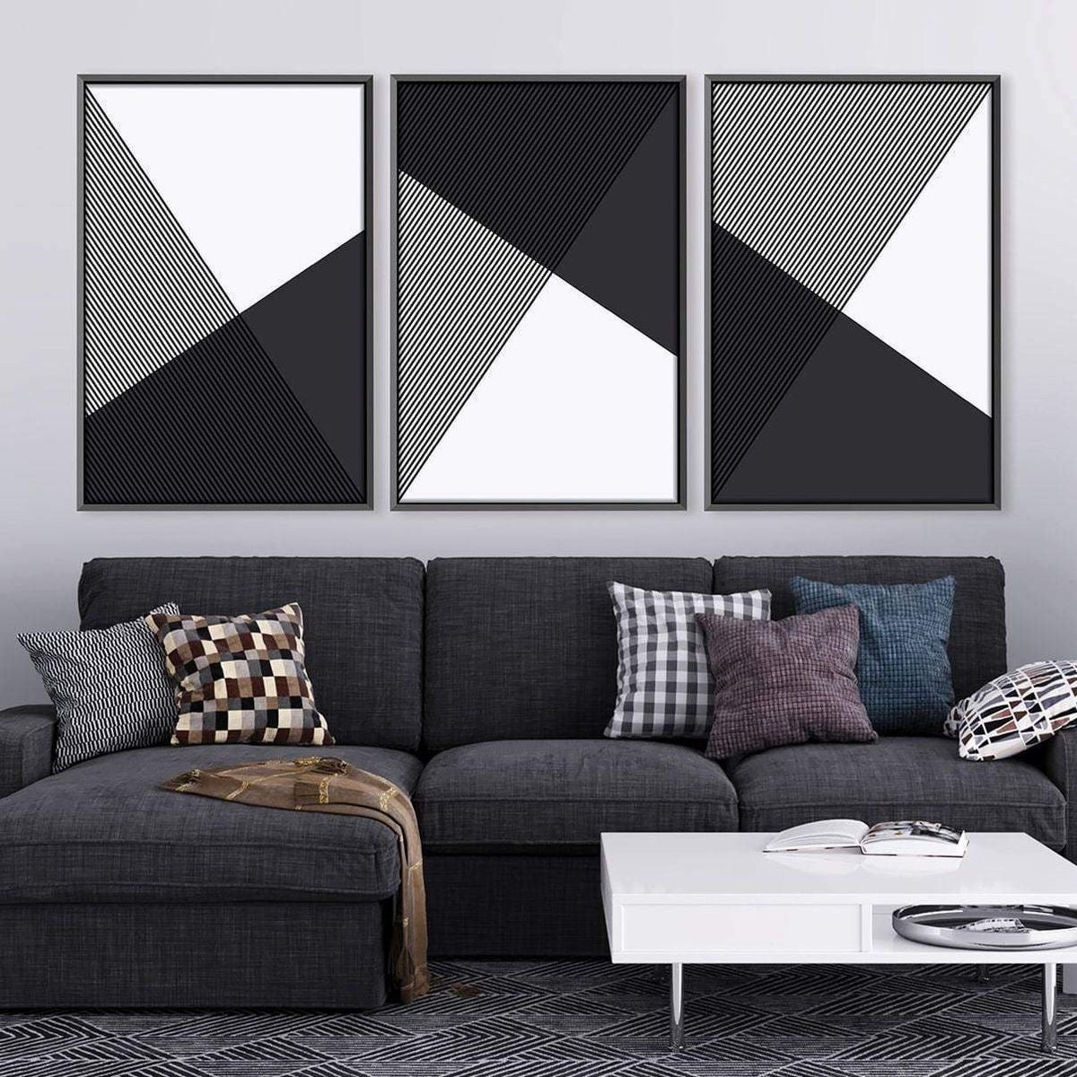 Modern 3-Piece Wall Art Set