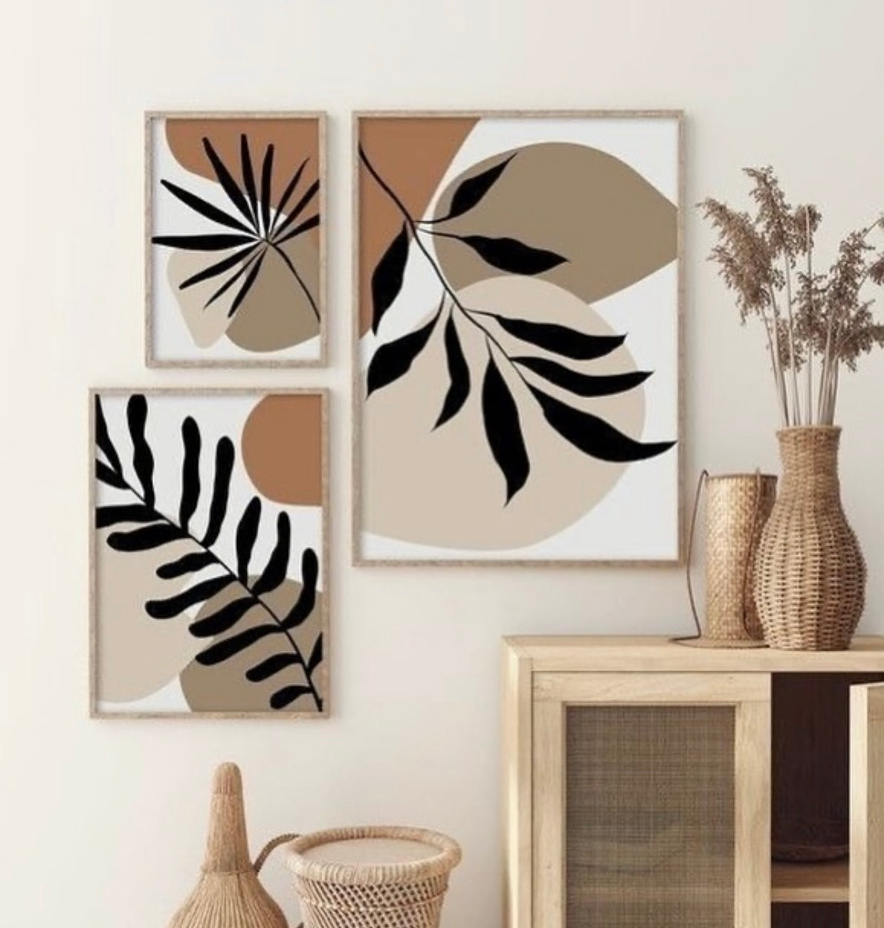 This stunning 3-Piece art wall frame Set