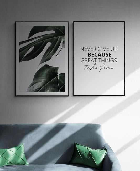 Motivation 2-Piece Wall Art Set