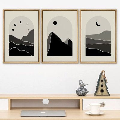 Premium 3-Pieces Wall Art Frame