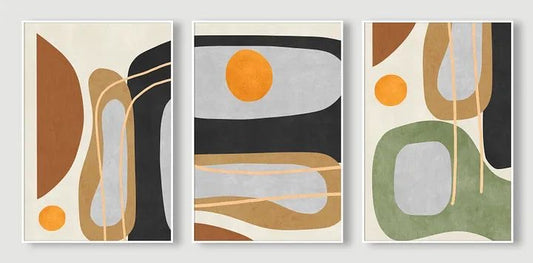 Premium 3-Pieces Wall Art Frame