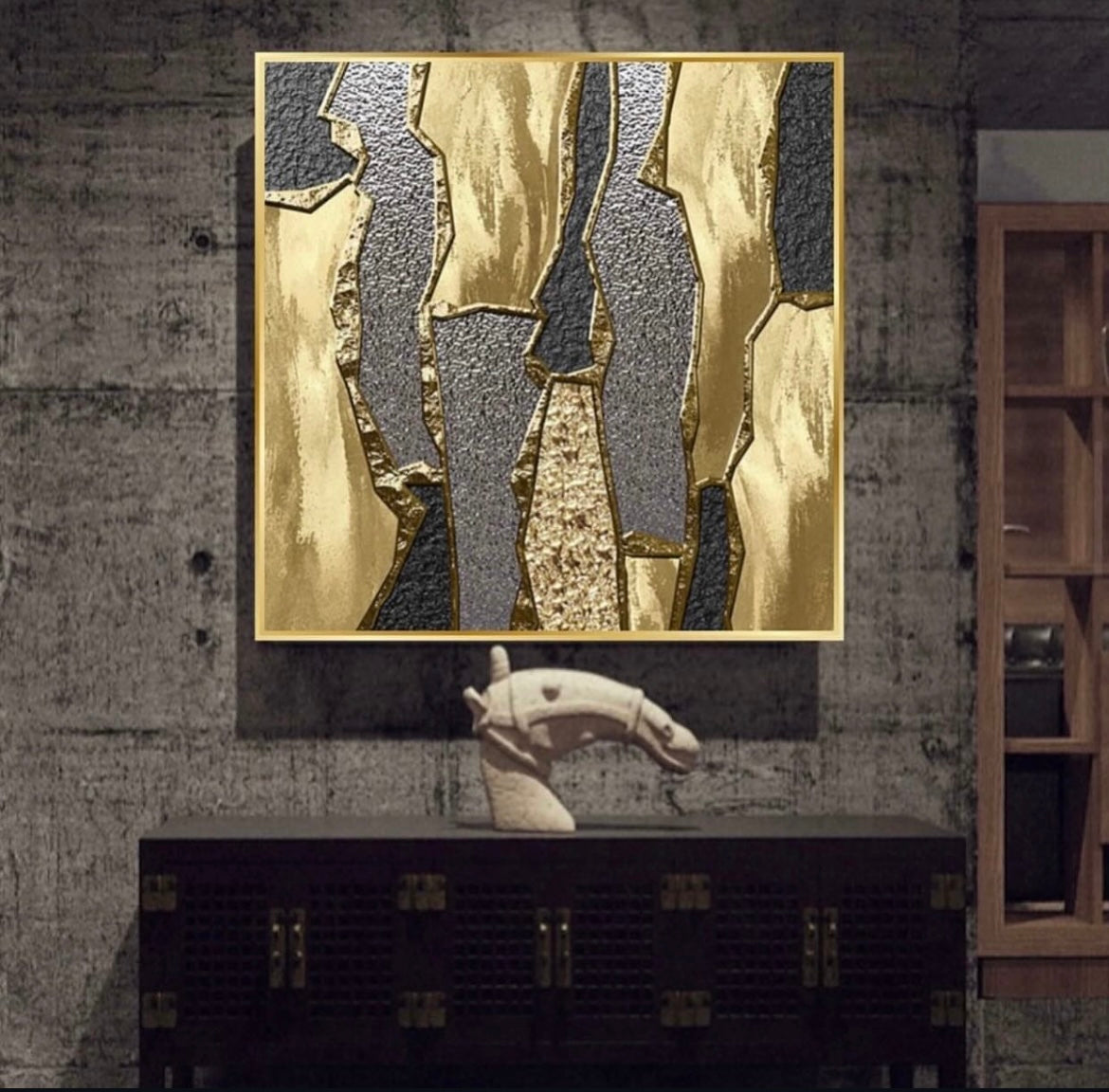 Obstruct square Wall Frame