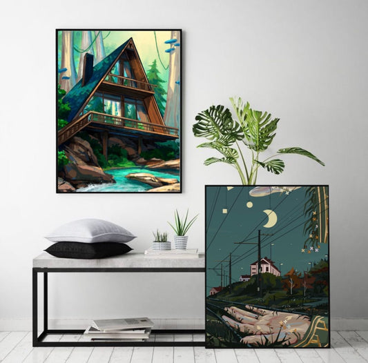 2-Piece Good Vibe Wall Art Set