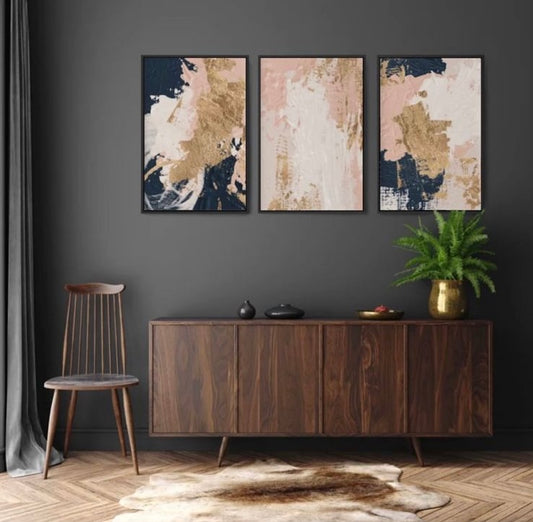 Premium 3-Pieces Wall Art Frame