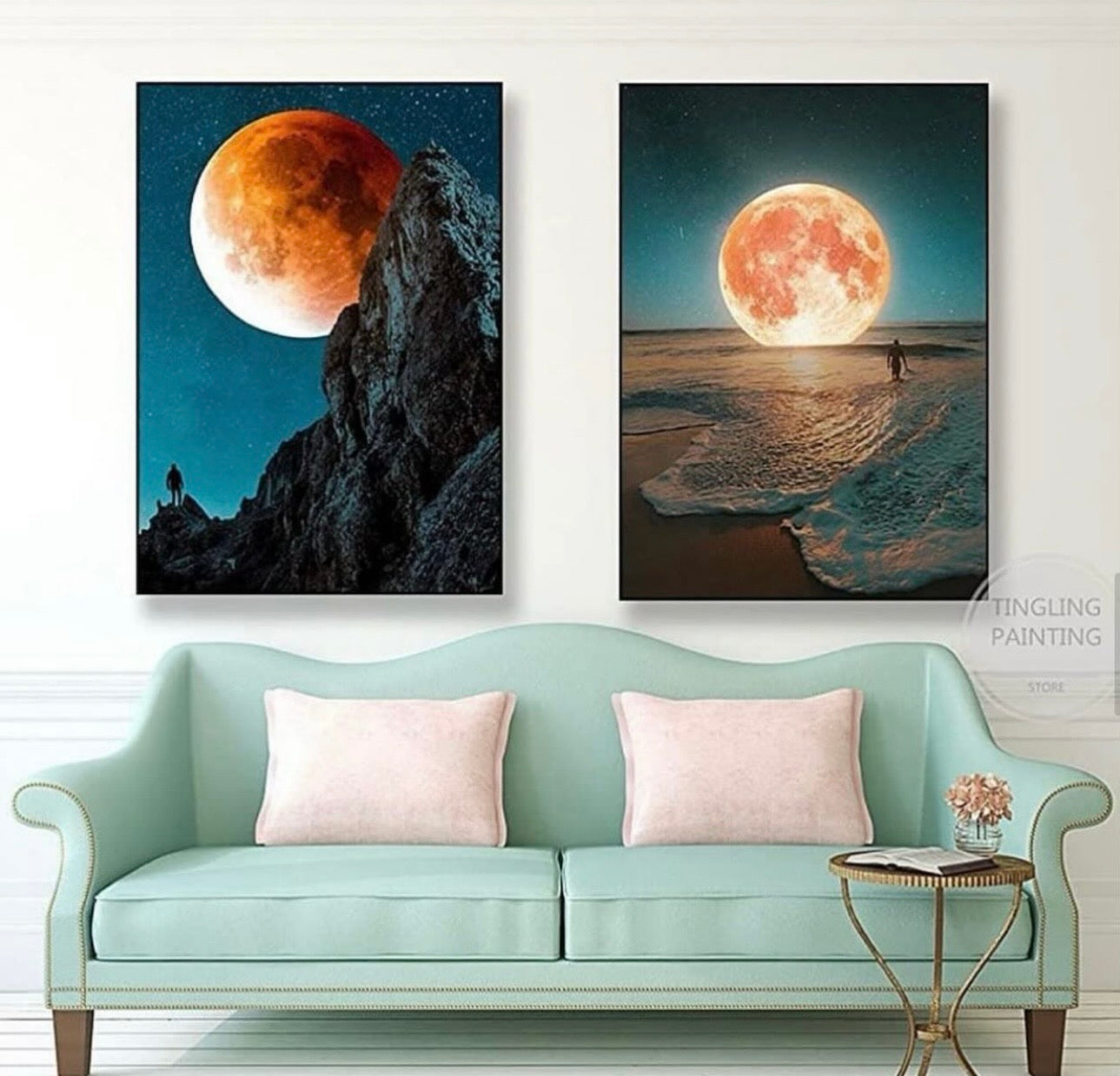Unique 2-Piece Wall Art Set