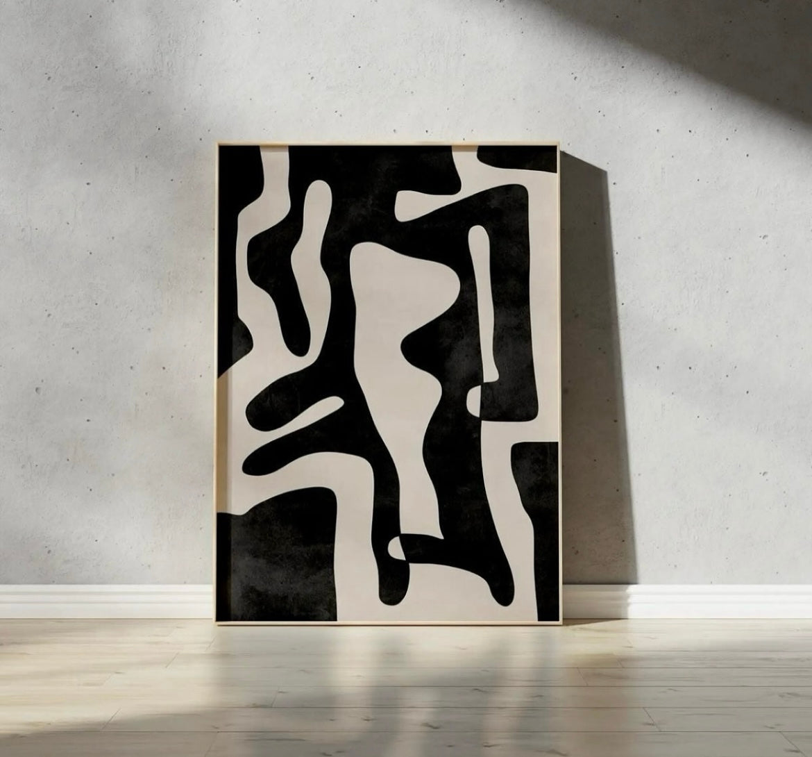 White/black Wall Frame