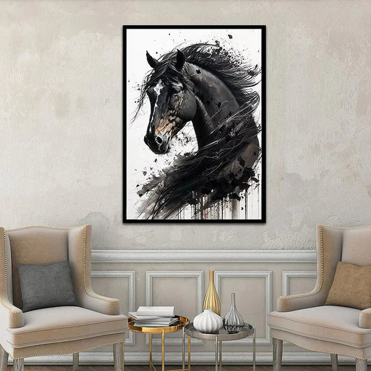 Stylist Horse Wall Frame