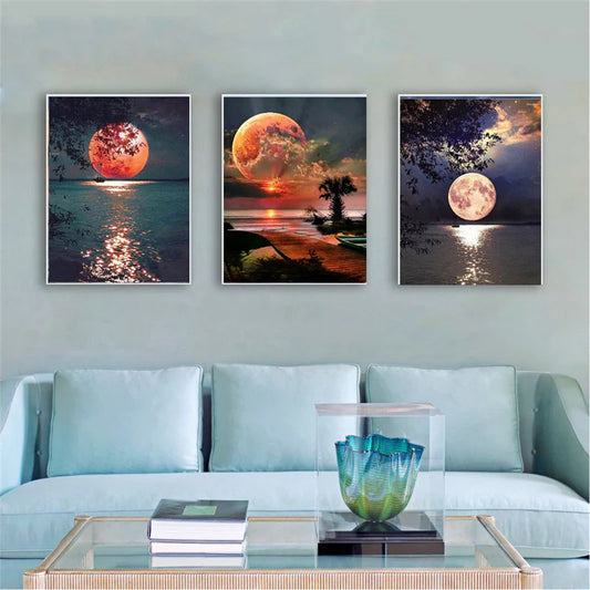 Premium 3-Pieces Wall Art Frame