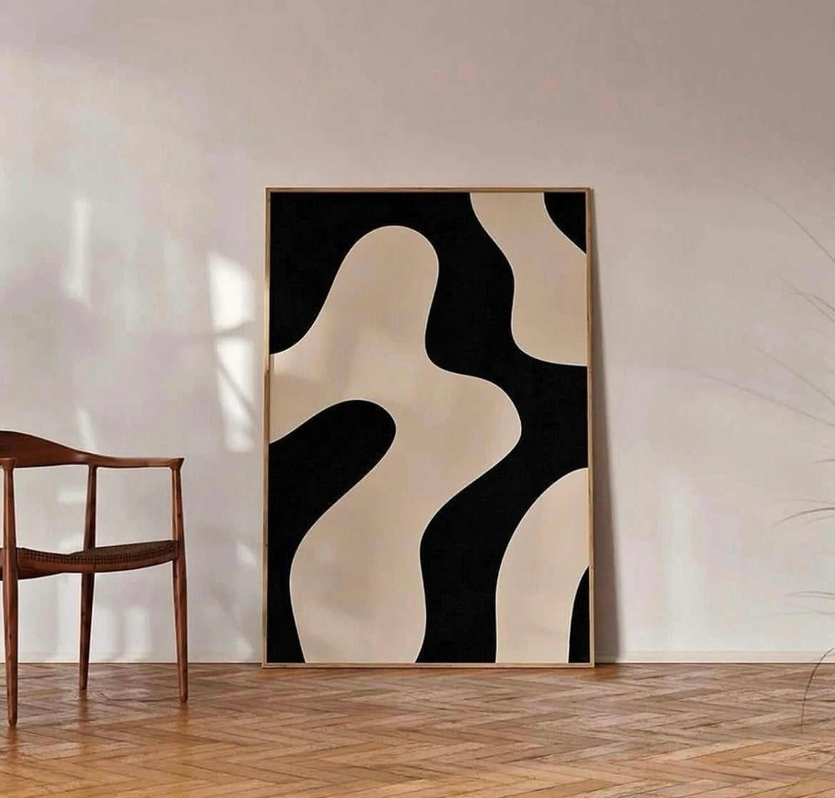 White/black Wall Frame