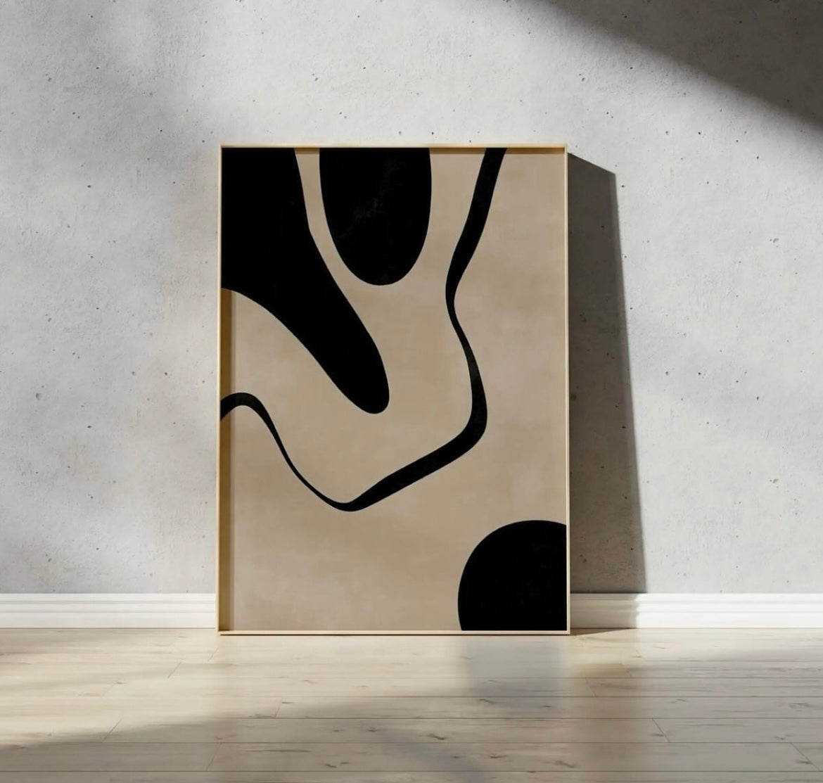 White/black Wall Frame