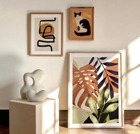 This stunning 3-Piece art wall frame Set