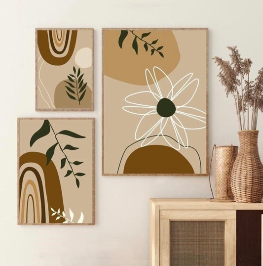 This stunning 3-Piece art wall frame Set