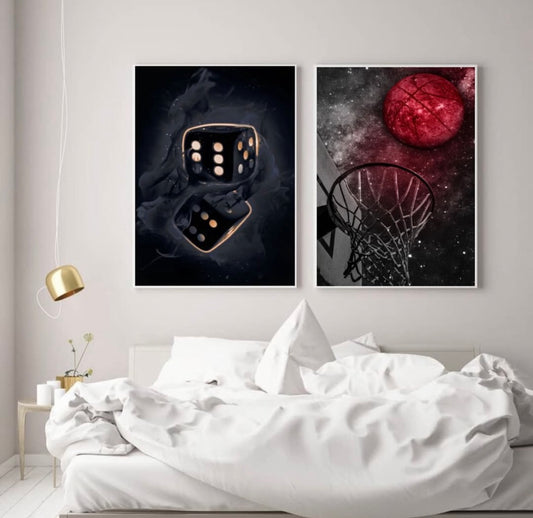 2-Piece Gaming Wall Art Set