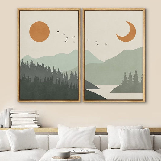 Unique 2-Piece Wall Art Set