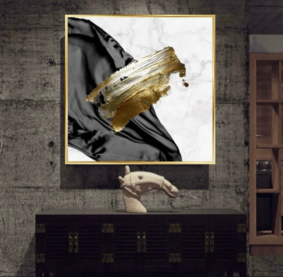 Obstruct square Wall Frame