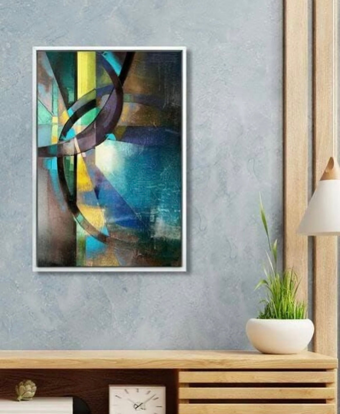 Stylist Obstruct Wall Frame