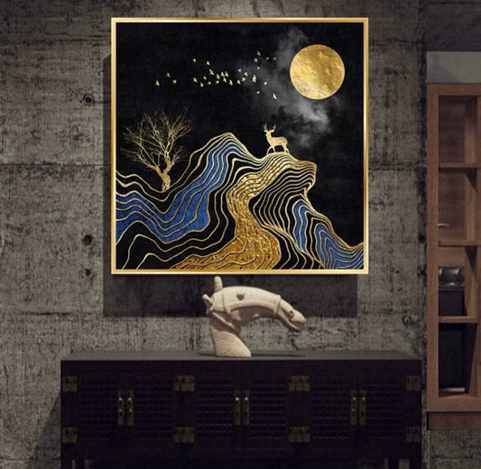 Obstruct square Wall Frame