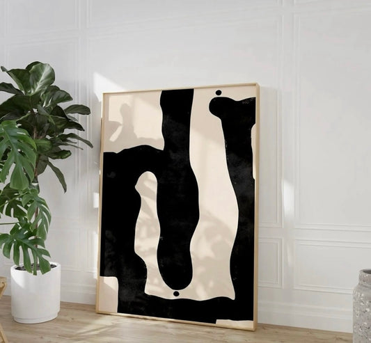 White/black Wall Frame