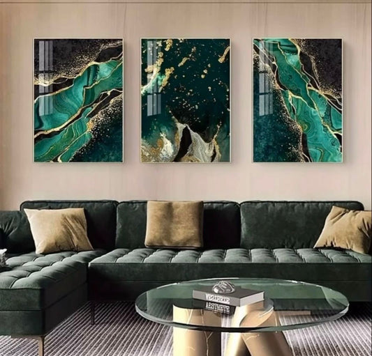 Abstract Wall Art 3-Piece Wall Art Set